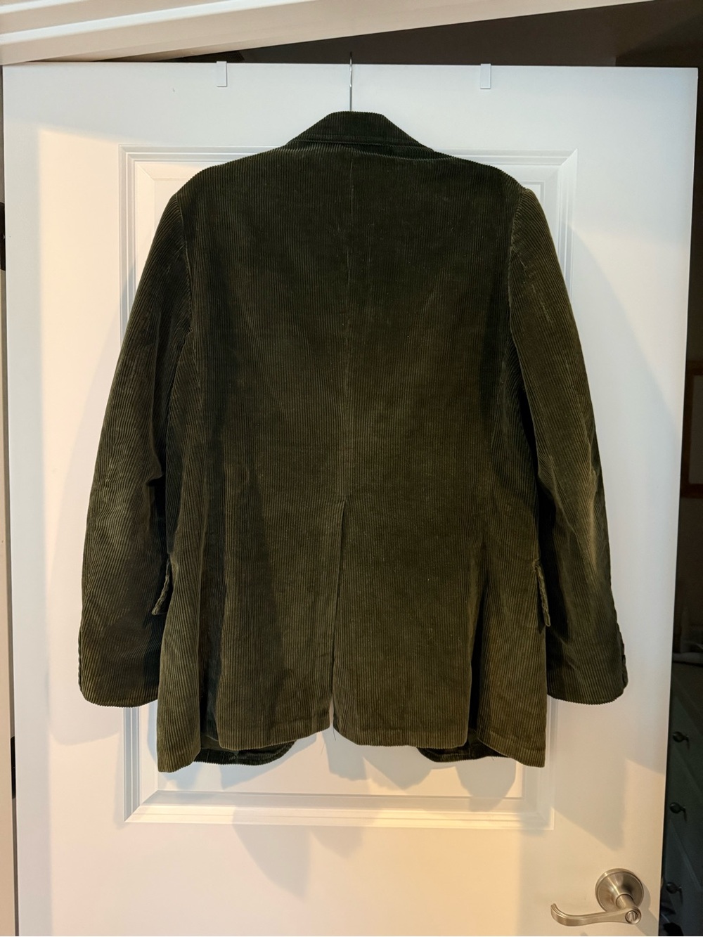 Urban Renewal Olive Corduroy Blazer - Picture 2 of 5